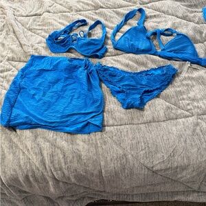 Victoria's Secret Electric Blue Swimwear
